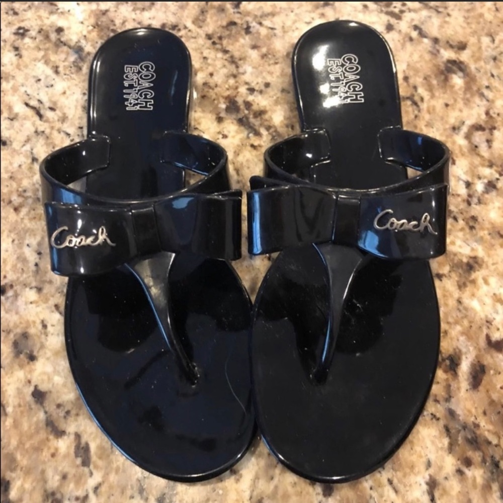 Coach Jelly Sandals